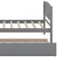 Lit plate-forme avec lit gigogne-1127631889