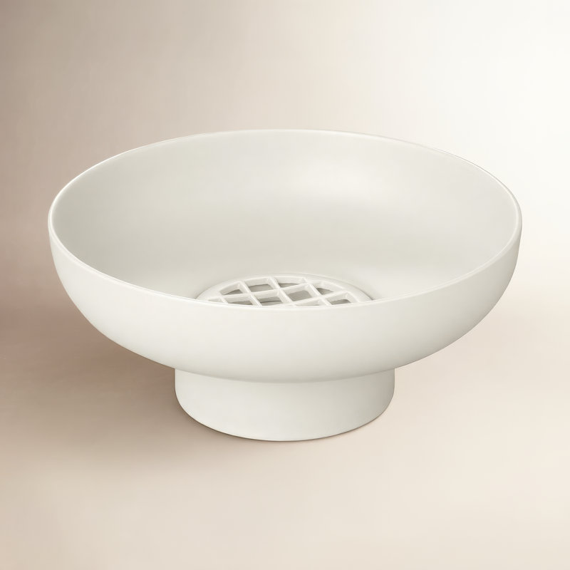 Vase de table en céramique japonais MIYABI, Clair de lune