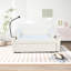 Causeuse moderne en velours beige, canapé-lit convertible 3 en 1, inclinable réglable, coussins décoratifs, poches, facile à nettoyer et à entretenir, comprend 2 supports de téléphone à chargement doux, lit double pour bureau