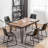 Aryven Industrial  Dining Set-2064896688