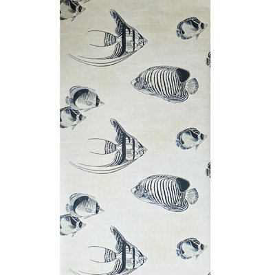 Papier peint nautique bleu marine marine