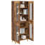  Highboard Old Wood 69.5 X 34 X 180 Cm Engineered Wood-781387222