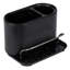  Rangement pour lavabo 3 en 1 noir mat