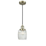Luminaire suspendu cylindrique simple à 1 lumière Mireya