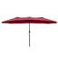 Parasol de marché rectangulaire 15 pi Sermin-1747641428
