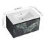 Meuble-lavabo flottant 30 po avec lavabo en céramique. Porte d'armoire à fermeture en douceur. Moderne. Contreplaqué. Noir Bon espace de rangement