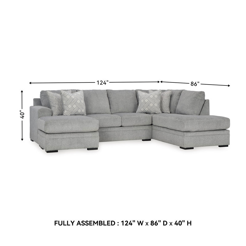 Soma 2 - Piece Upholstered Chaise Sectional, Left Hand Facing