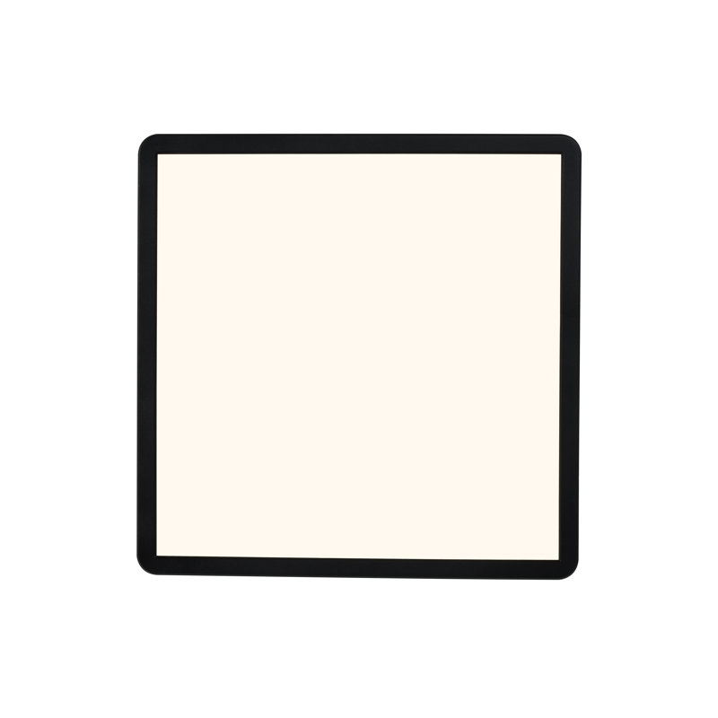 LED Flush Mount, Black