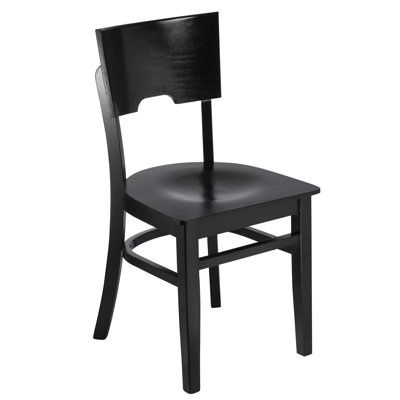 Chaise d'appoint en bois massif Lipe