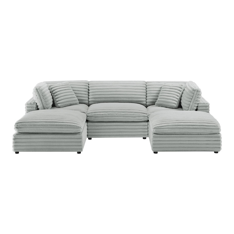 Canapé modulaire 5 pièces Hertel