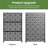 Metal Privacy Screen Panel Pattern-55887644-121899983