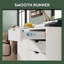 Commode 5 tiroirs en bois pour bureau personnel