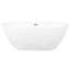 Clayberg 28.74'' x 59.06'' Freestanding Soaking Acrylic Bathtub