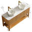 Single Bathroom Vanity with Sintered Stone Top