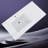 Left Offset 42"  Single Bathroom Vanity Top In White Countertop With Solid Surface Sink Basin