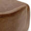 Chaise avec accoudoirs en cuir Halstead