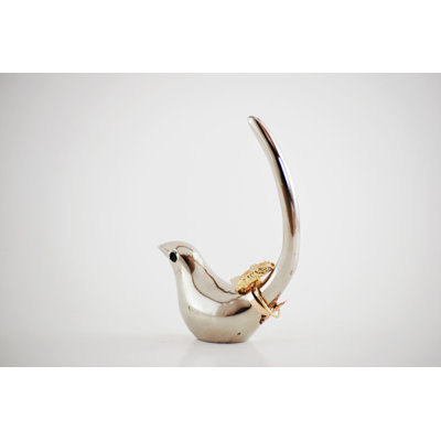 Metal Ring Holder + Figurine Included