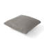Housses de coussin décoratif décoratives en velours côtelé gris clair avec insertions-113417192