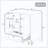 Multi-Functional Bathroom Cabinet Doors Drawer Solid Frame MDF-121088024-121088025