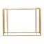 Contemporary Iron Console Table