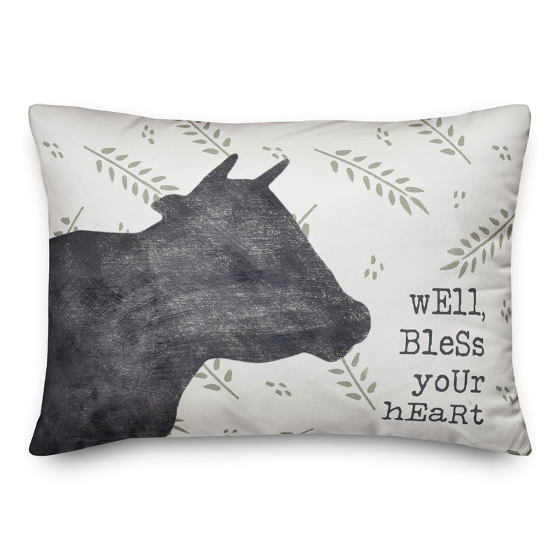 Coussin intérieur / extérieur Bless Your Cow
