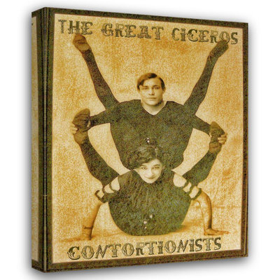Lark Manor™ Vintage Apple Collection Gallery Wrapped Canvas Art Titled: Sideshow Contortionists