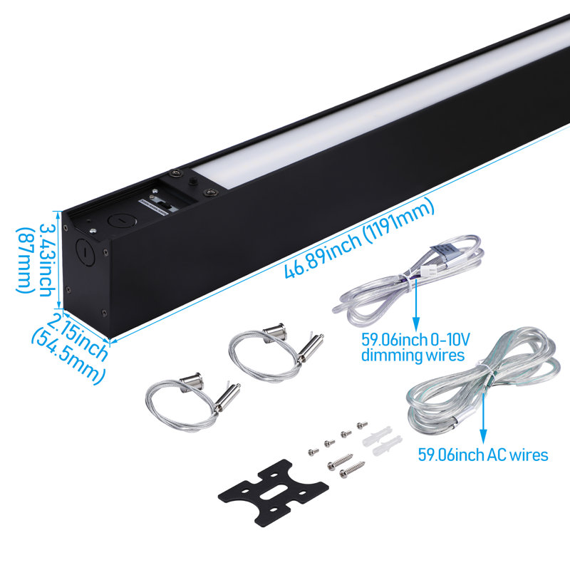 Dimmable Rectangle Shop Light