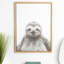 «Sloth» par Simon Te, reproduction d'art sur toile encadrée-1458204503
