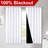 NICETOWN Blackout Curtain Panels, Pair of Energy Smart & Noise Blocking Out Blackout Drapes for Sliding Glass Door, Thermal Insulated Guest Room Lined Window Dressing (Set of 2）-1583476811-1583476813