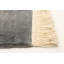 Tapis décoratif en laine de conception unique 4 pi 4 po x 5 pi 10 po noué à la main New Age