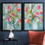«Today's Tulips I», ensemble de 2 reproductions d'art-1700172251-1700172255-1700172253