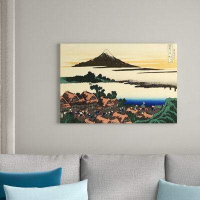 Hokusai - Wrapped Canvas Painting