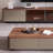 Design sense solid wood coffee table-106445617