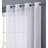 Aleksander Faux Linen Semi Sheer Grommet Curtain Pair-1492883092-1492883107