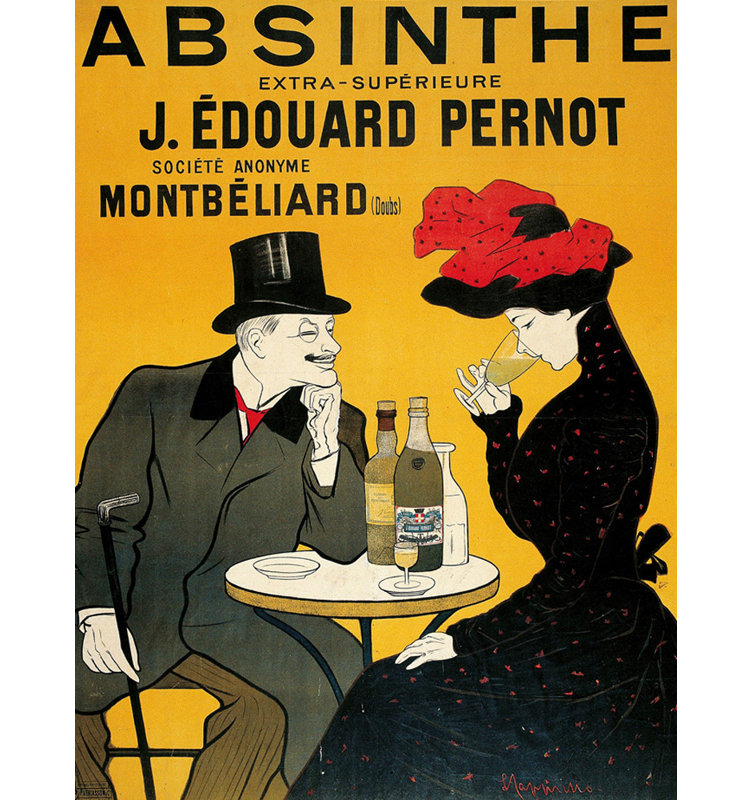 Absinthe, 37" H x 28" W