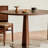 Black&Walnut Round Sintered Stone Dining table-1694483369-1694483368