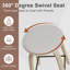 Ensemble de 2 tabourets pivotants-531968259-531968258