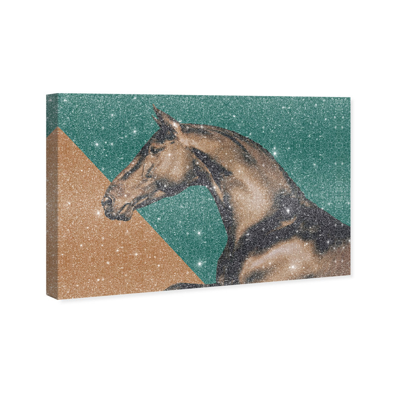 Hue Equine I Print by Oliver Gal, 15"H x 10"W, Gallery Wrapped