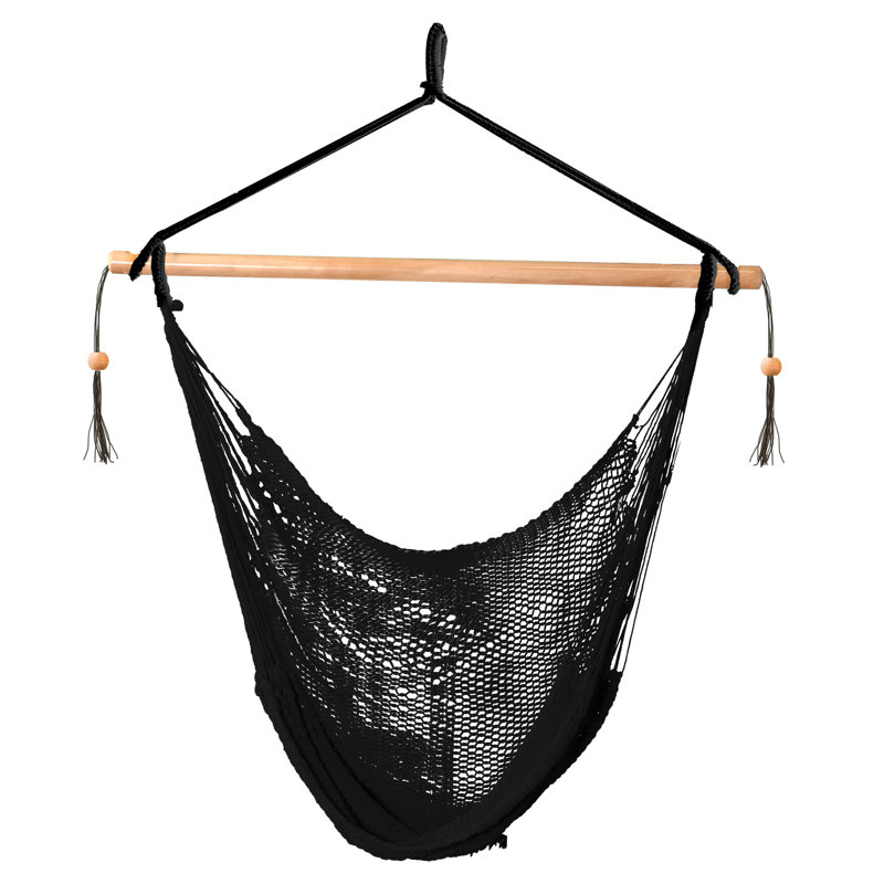 Chaise hamac Rojas, Noir