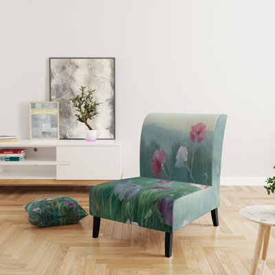 Fauteuil de chambre rembourré Flower Field