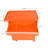 Workshop Tool Storage With Detachable Top & 15Kg Drawer Capacity - Orange Cabinet Bearing Slides Large Space-1258310794