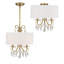 Luminaire suspendu tambour 3 lumières Elane