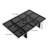 Miquesha 2 Piece Metal Bracket Shelf-194980904