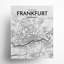 Carte de Francfort, impression graphique contrastée-360283942-360283947