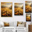 Or jaune jaune vert Sunlit Meadow II - Buttercups, art mural-201398148-201398147