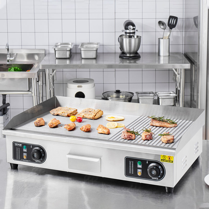 Barbecue électrique antiadhésif 28 po VEVOR