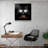 Elegant Decorative Tempered Glass Painting, 40 x 40 Inches | 100% Tempered Glass, Thickness: 0.16 Inches | UV Printing for Vibrant Colors & Durability | Perfect for Home Decor & Art Enthusiasts