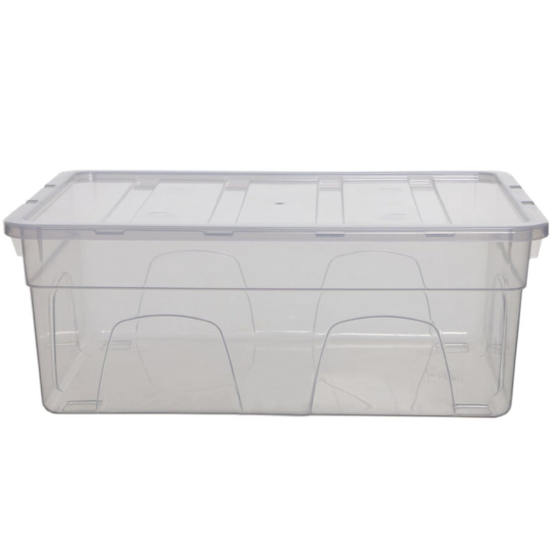 Whitefurze Polyethylene Plastic Underbed Storage