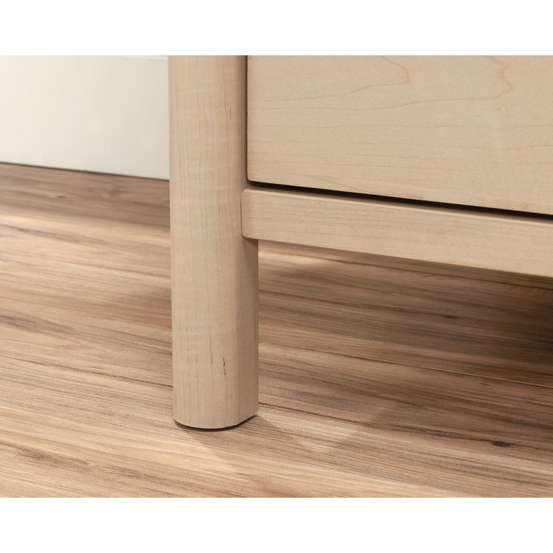 Natural Maple 2-Drawer Lockable Lateral File Cabinet