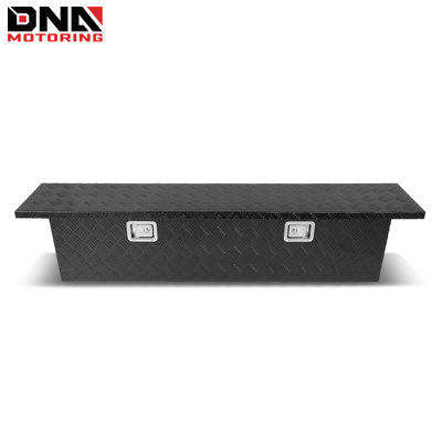 Aluminum Pickup Truck Bed Trailer Key Lock Storage Tool Box (Underbed)